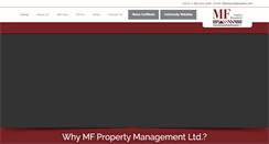 Desktop Screenshot of mfproperty.com