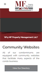 Mobile Screenshot of mfproperty.com