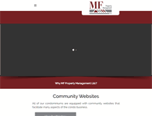 Tablet Screenshot of mfproperty.com